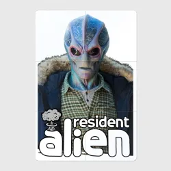 Магнитный плакат 2Х3 Resident alien