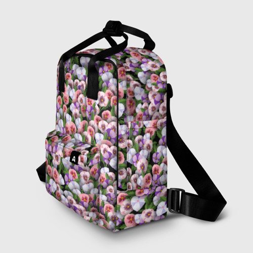 Женский рюкзак 3D Чудесные фиалки - фото 2