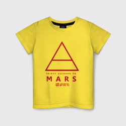 Детская футболка хлопок 30 Seconds to Mars рок