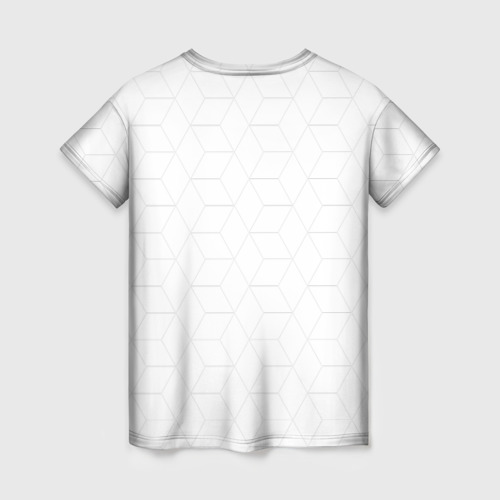 Женская футболка 3D Гладиатор Красно-белый, цвет 3D печать - фото 2