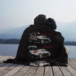 Плед 3D Nissan 300 ZX 350Z 370Z JDM style - фото 2