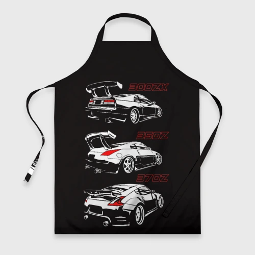 Фартук 3D Nissan 300 ZX 350Z 370Z JDM style