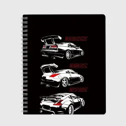 Тетрадь Nissan 300 ZX 350Z 370Z JDM style