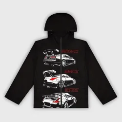 Женская ветровка 3D Nissan 300 ZX 350Z 370Z JDM style