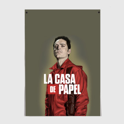 Постер Бумажный Дом Берлин - LA Casa de Papel