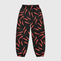 Женские джоггеры оверсайз 3D Перец паттерн
