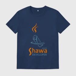 Мужская футболка хлопок Senior Shawa Developer