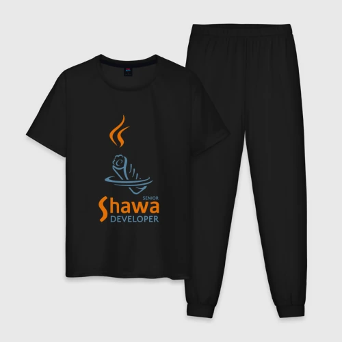 Мужская пижама хлопок Senior Shawa Developer