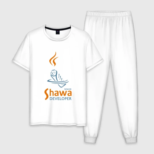 Мужская пижама хлопок Senior Shawa Developer