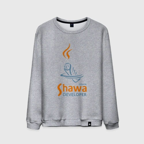 Мужской свитшот хлопок Senior Shawa Developer