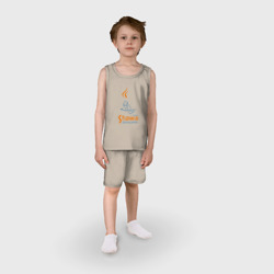 Детская пижама с шортами хлопок Senior Shawa Developer - фото 2