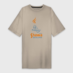 Платье-футболка хлопок Senior Shawa Developer
