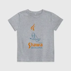 Детская футболка хлопок Senior Shawa Developer