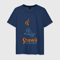 Senior Shawa Developer – Мужская футболка хлопок с принтом купить со скидкой в -20%