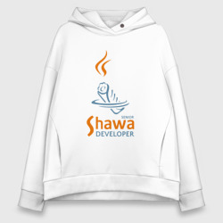 Женское худи Oversize хлопок Senior Shawa Developer