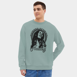 Мужской свитшот oversize без начеса хлопок Боб - фото 2