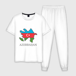 Мужская пижама хлопок Map Azerbaijan