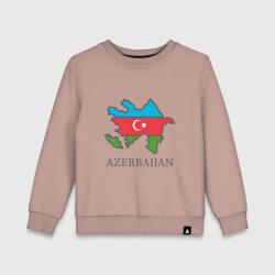 Детский свитшот хлопок Map Azerbaijan