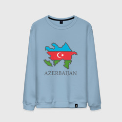 Мужской свитшот хлопок Map Azerbaijan
