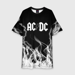 Детское платье 3D AC/DC Fire