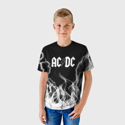 Детская футболка 3D AC/DC Fire - фото 2