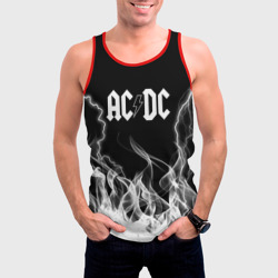 Мужская майка 3D AC/DC Fire - фото 2