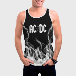 Мужская майка 3D AC/DC Fire - фото 2