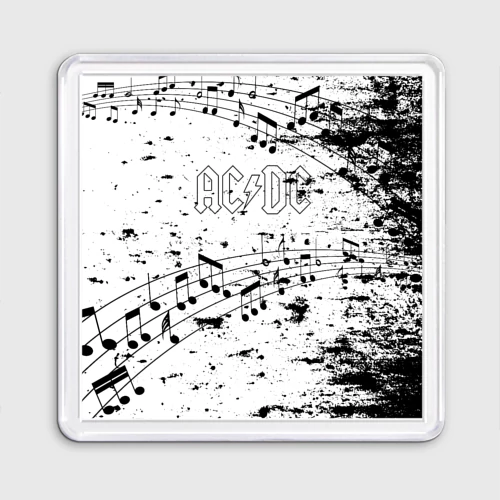 Магнит 55*55 [AC/DC] - Музыкальные ноты