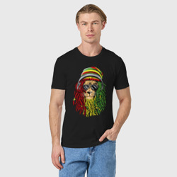 Мужская футболка хлопок Rasta lioN - фото 2