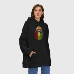 Худи SuperOversize хлопок Rasta lioN - фото 2