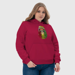 Женская толстовка хлопок Rasta lioN