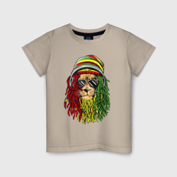 Детская футболка хлопок Rasta lioN