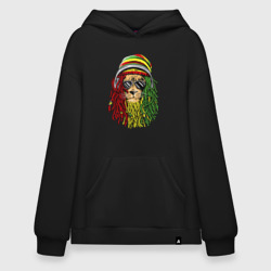 Худи SuperOversize хлопок Rasta lioN