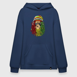 Худи SuperOversize хлопок Rasta lioN