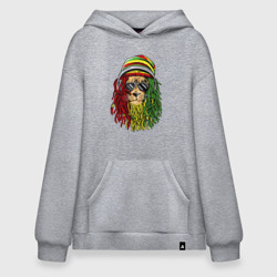 Худи SuperOversize хлопок Rasta lioN