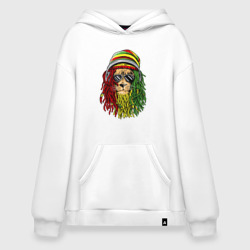 Худи SuperOversize хлопок Rasta lioN