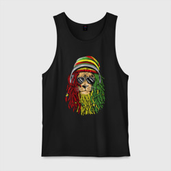 Мужская майка хлопок Rasta lioN