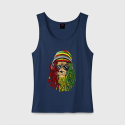 Женская майка хлопок Rasta lioN