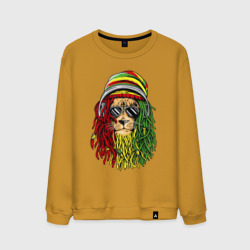 Мужской свитшот хлопок Rasta lioN