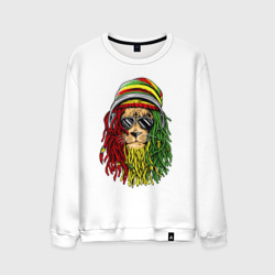 Мужской свитшот хлопок Rasta lioN