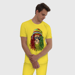 Мужская пижама хлопок Rasta lioN - фото 2