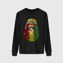 Женский свитшот хлопок Rasta lioN