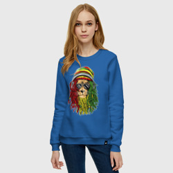 Женский свитшот хлопок Rasta lioN - фото 2