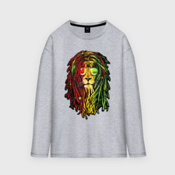 Женский лонгслив oversize хлопок Jam lioN