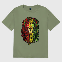 Мужская футболка хлопок Oversize Jam lioN