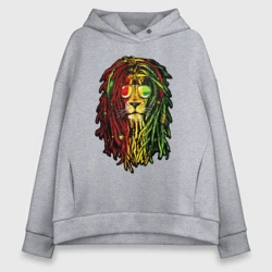 Женское худи Oversize хлопок Jam lioN