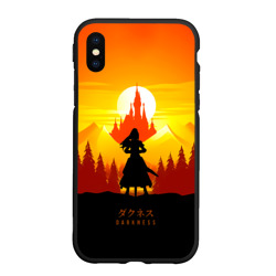 Чехол для iPhone XS Max матовый Darkness - KonoSuba