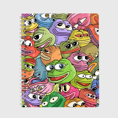 Тетрадь Pepe bombing pattern