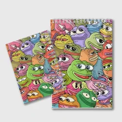 Блокнот Pepe bombing pattern - фото 2
