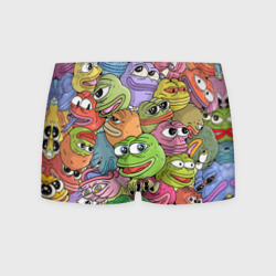 Мужские трусы 3D Pepe bombing pattern